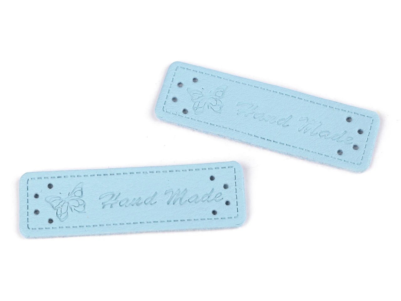 Mākslīgās ādas etiķetes – Hand made (10 gb)