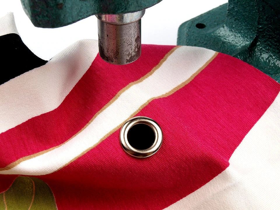 Metāla gredzeni, Luversi 6 mm |100 gab.| dažādu toņu