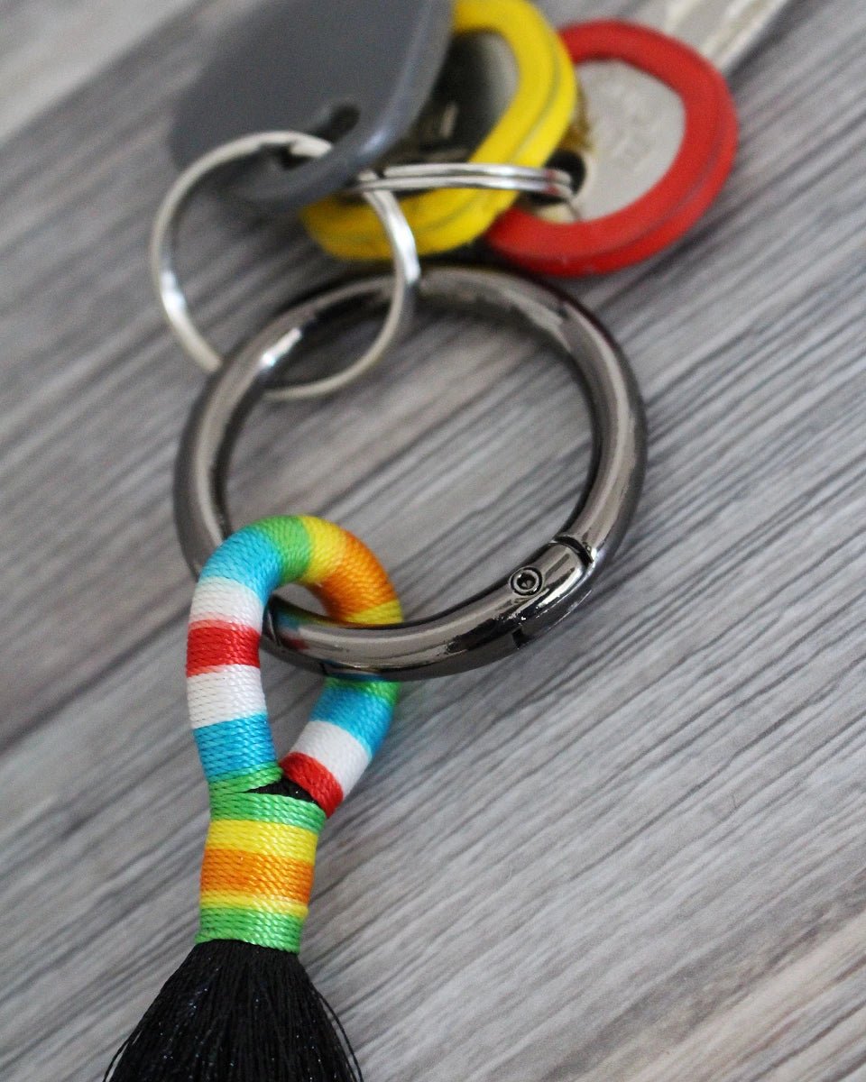 Metāla karabīne, atslēgu gredzens | Ø34 mm| dažādu krāsu