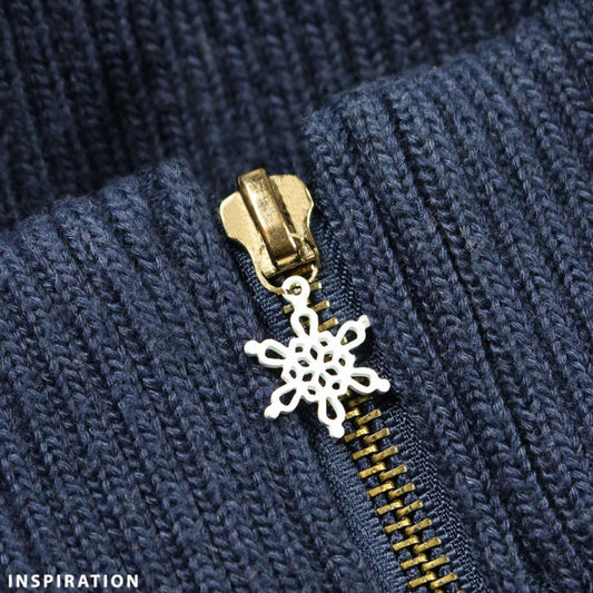 Metāla piekariņš – sniegpārsla Ø18 mm|20 gb