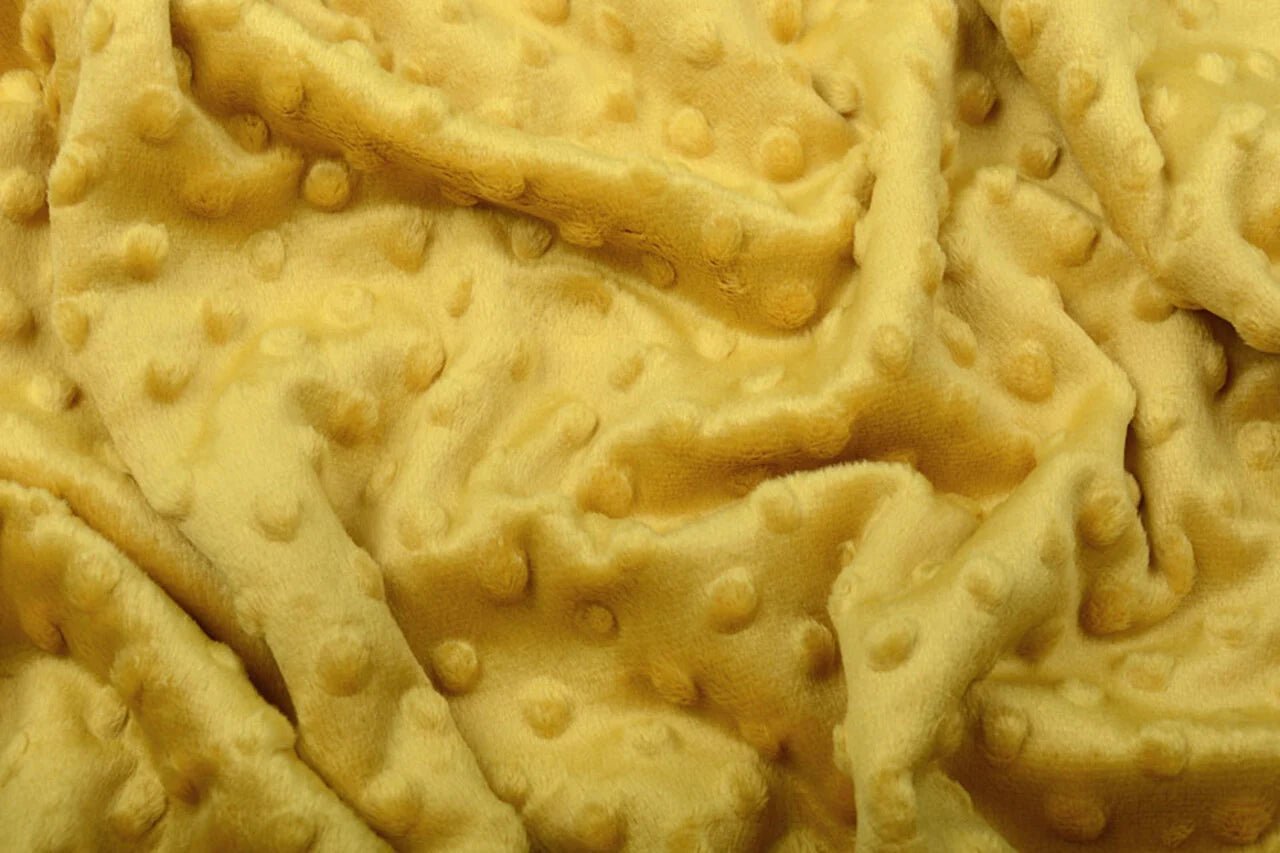 Minky flīss - sinepju 260 g/m²