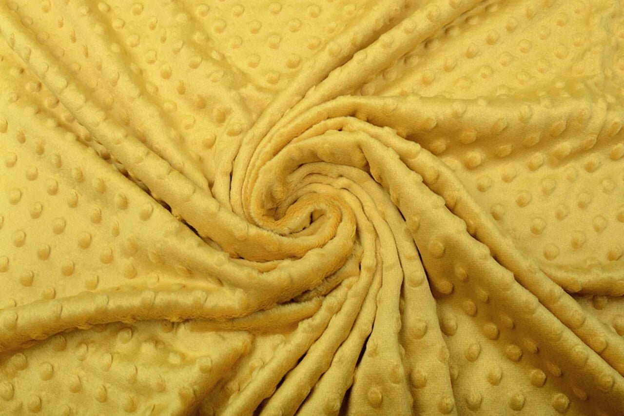 Minky flīss - sinepju 260 g/m²