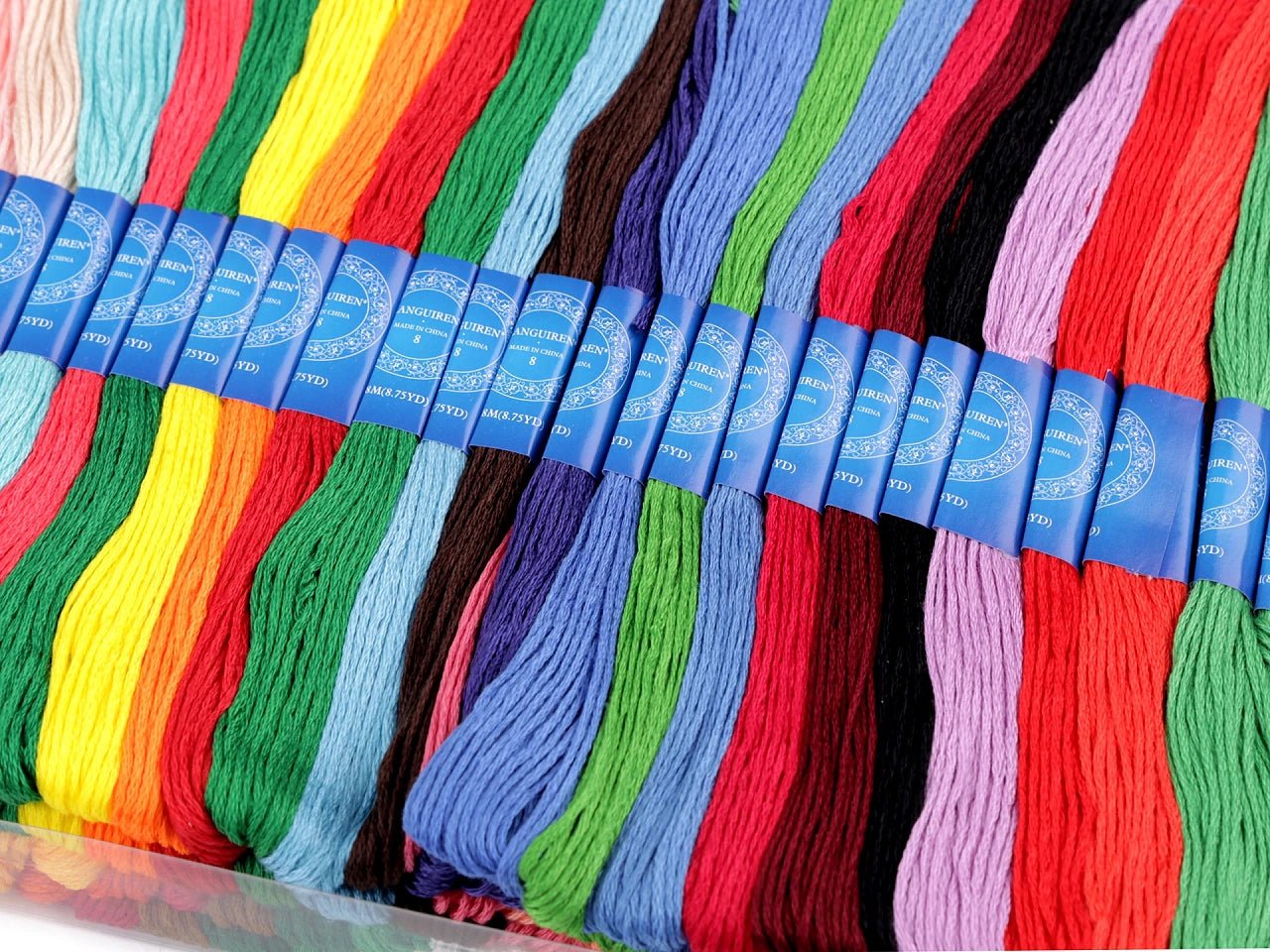 Mulinē diegi izšūšanai | komplekts 50 gab.| 8 m