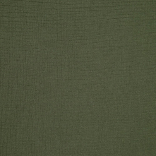Muslīns-haki zaļš 125 g/m²