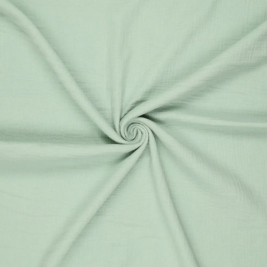 Attēls ar Muslīns - mint 125 g/m² – pieejams Šarlotes audumi