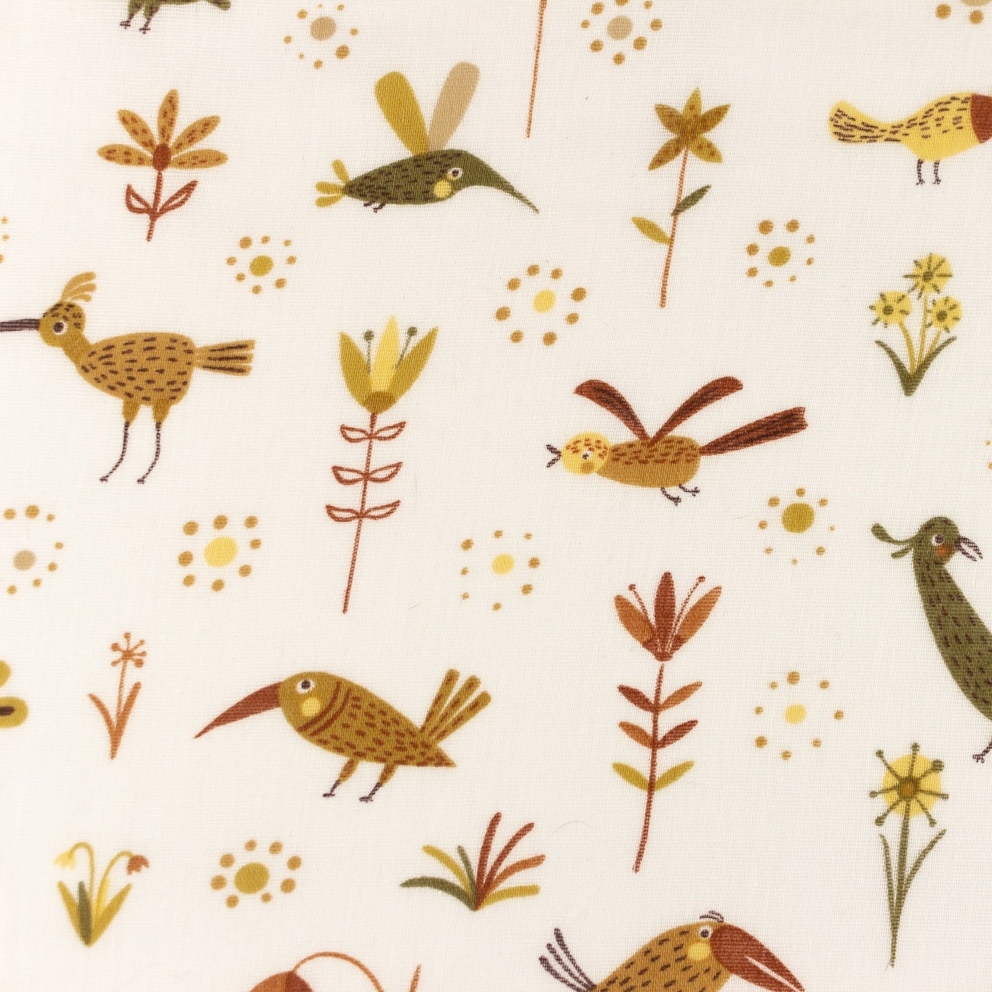 Muslīns - putnu motīvs 140 g/m²