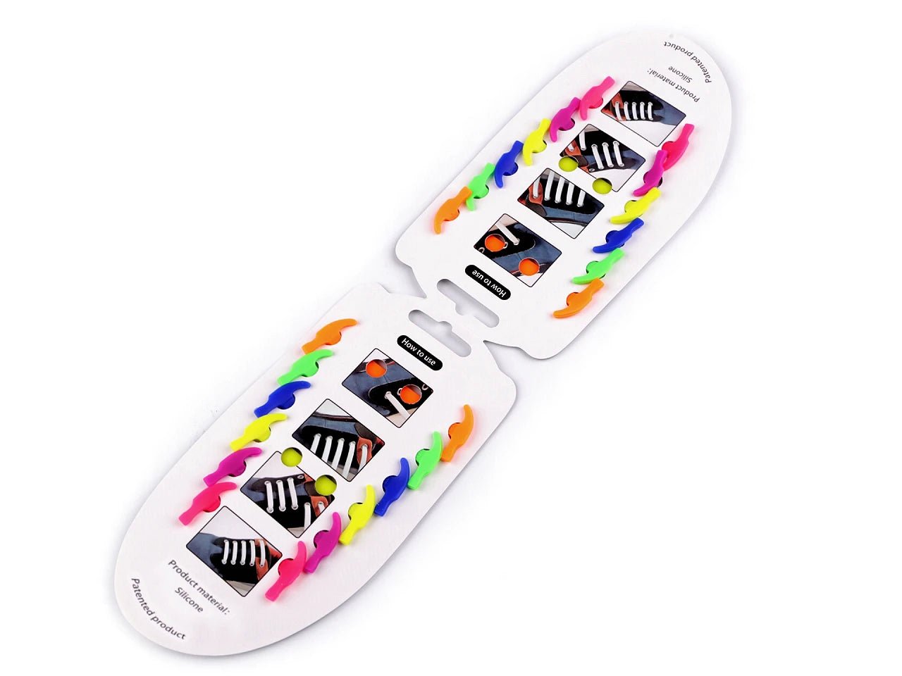 Nesienamas Kurpju šņores silikona| Dažādu krāsu