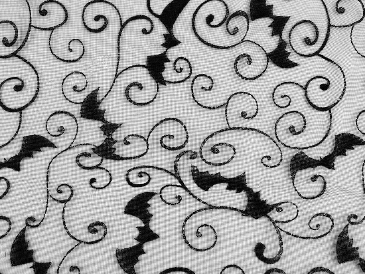 Organza - sikspārņi 24 g/m²