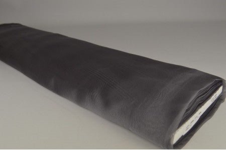 Organza - tumši pelēka 25 g/m²