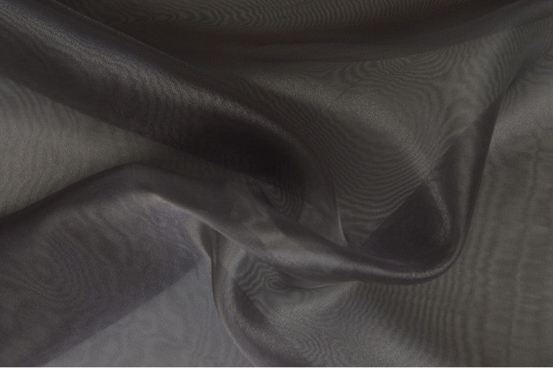 Organza - tumši pelēka 25 g/m²
