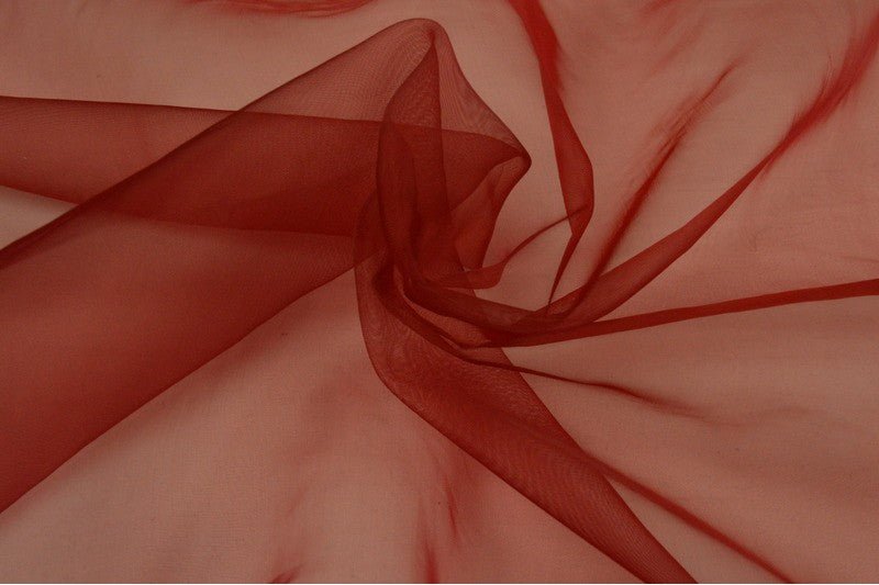 Organza - tumši sarkana 25 g/m²