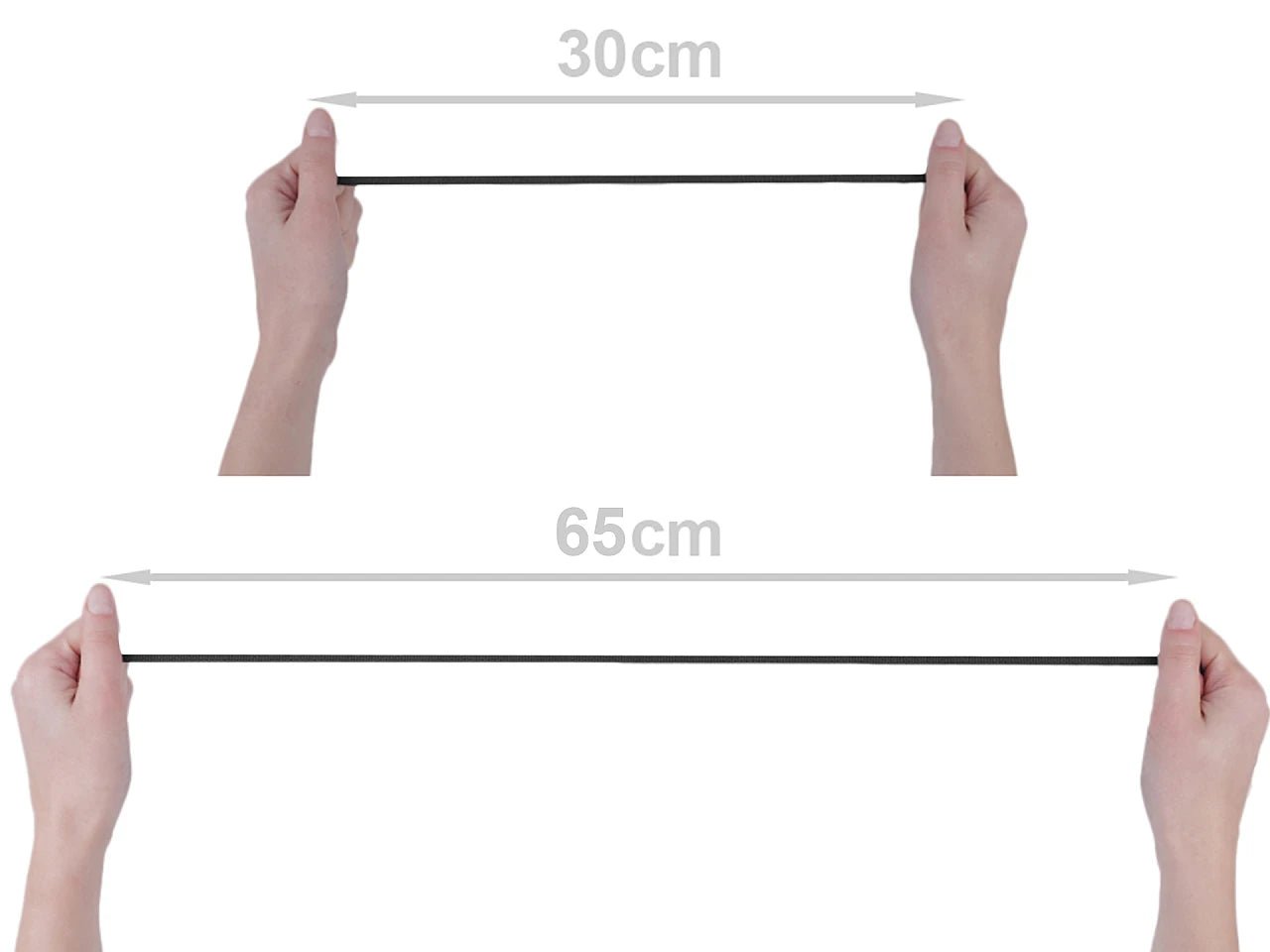 Plakanā gumija - 3 mm balta