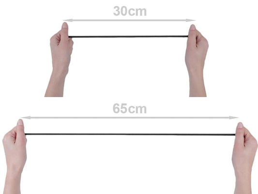 Plakanā gumija - 3 mm balta