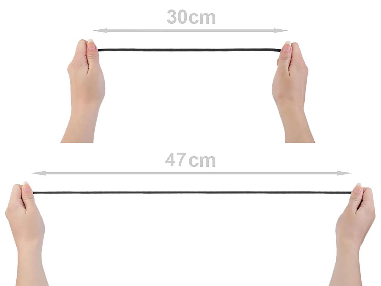 Plakanā gumija - 7 mm melna