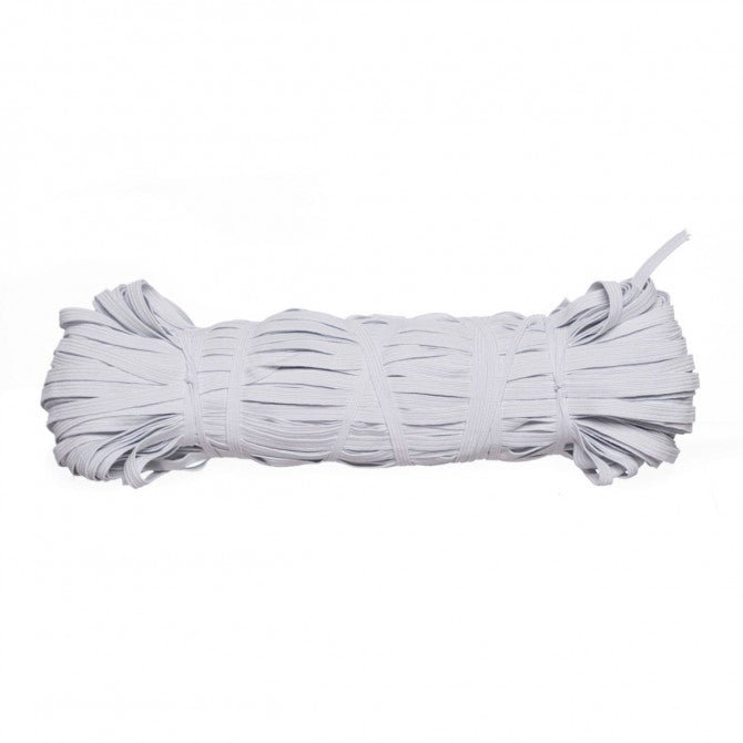 Plakanā gumija - 9 mm balta (100 m iepakojums)