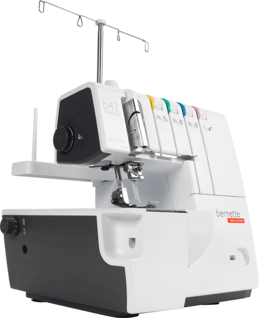 Image of Bernette B42 Funlock coverstitch machine – available at Charlotte's Fabrics