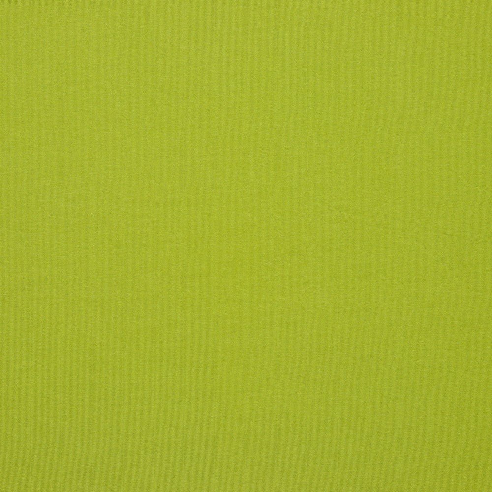 Plānā kokvilnas trikotāža - zaļais ābols 215 g/m²