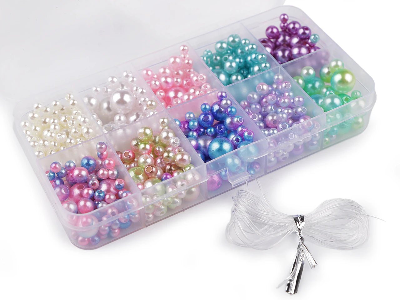 Plastmasas pērlīšu komplekts