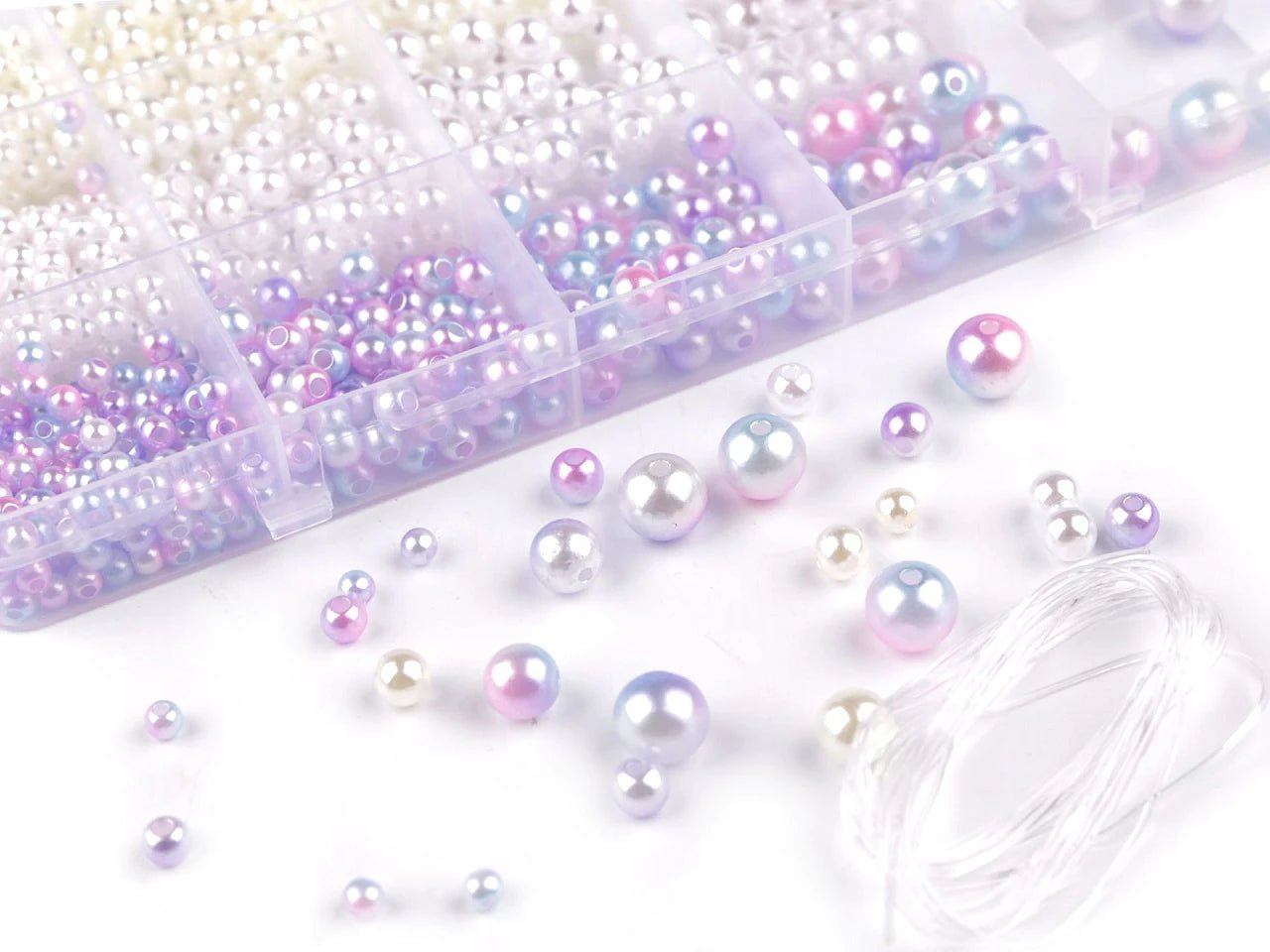 Plastmasas pērlīšu komplekts