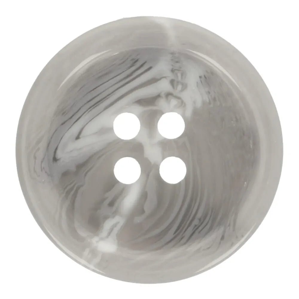 Plastmasas pogas 16 mm - pelēkas