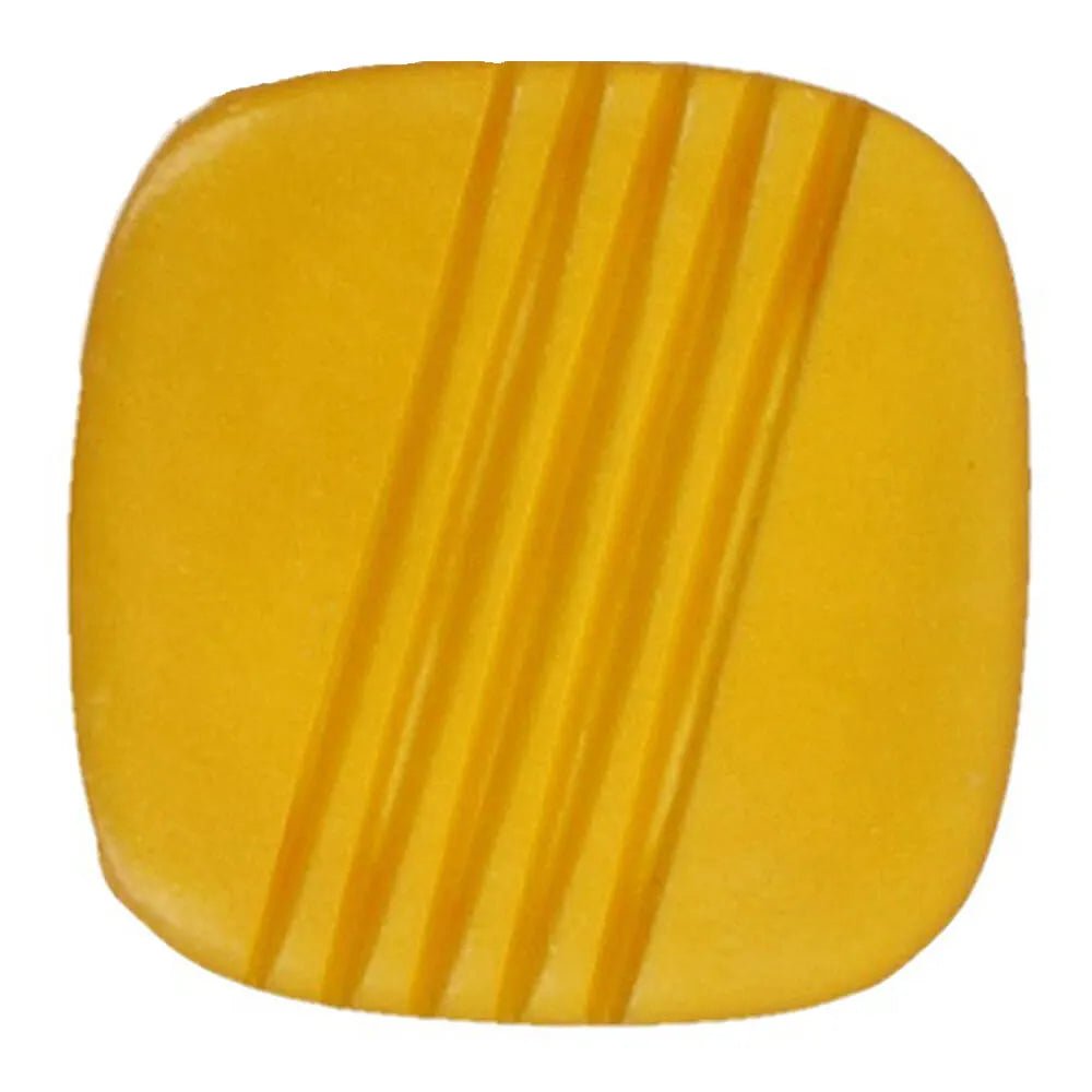 Pogas uz kājiņas 7.5 mm - dzintara tonis