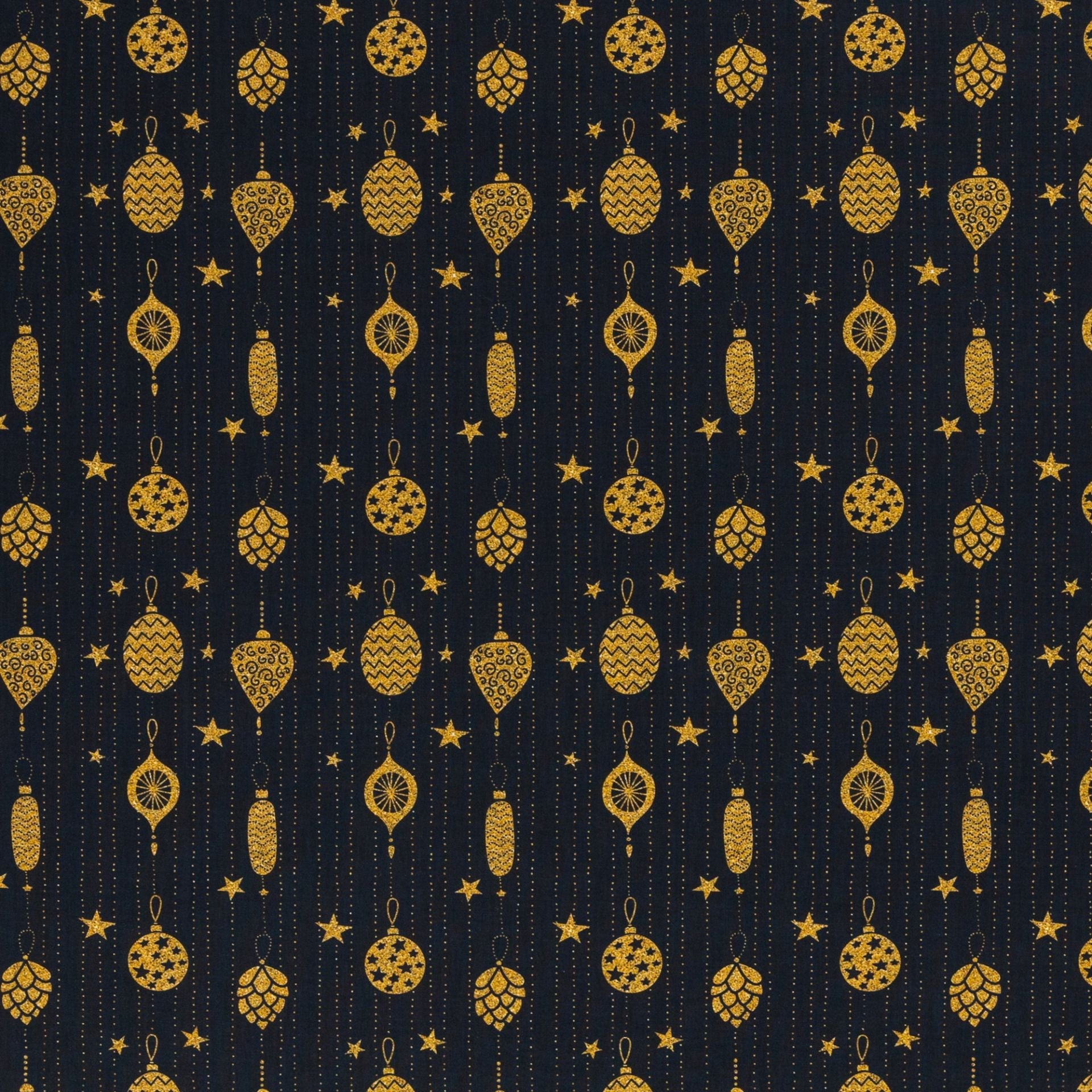 Premium 100% kokvilnas audums - ziemassvētku raksts 115 g/m²