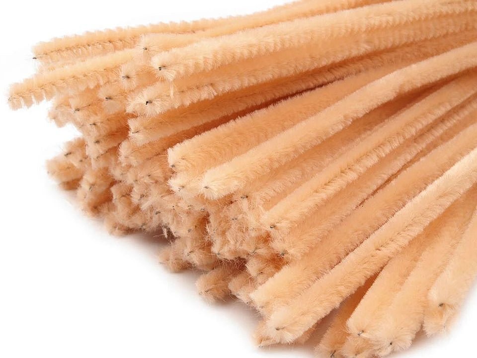 Pūkainā stieple | Ø6 mm (30 cm) |20 gab.|dažādi toņi