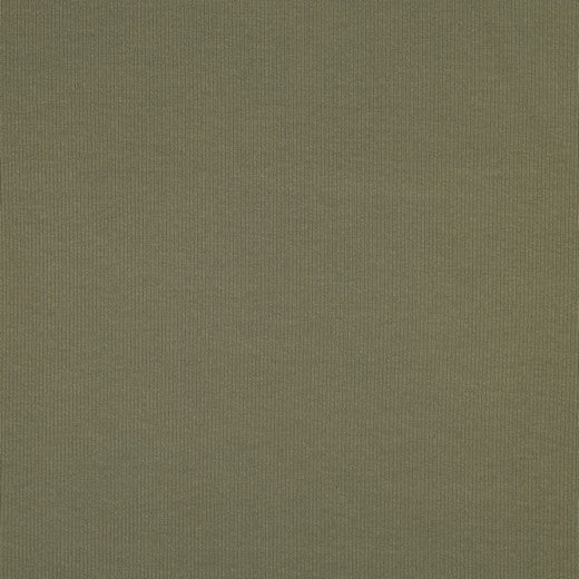 Rievotā kokvilnas trikotāža (RIB JERSEY) - olīvzaļš 240 g/m²