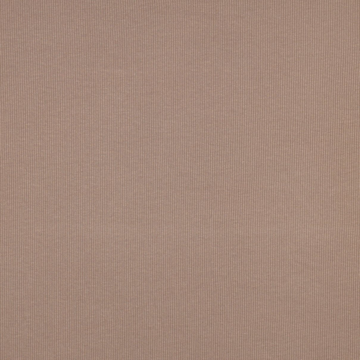 Rievotā kokvilnas trikotāža (RIB JERSEY) - pelēkbrūna 240 g/m²