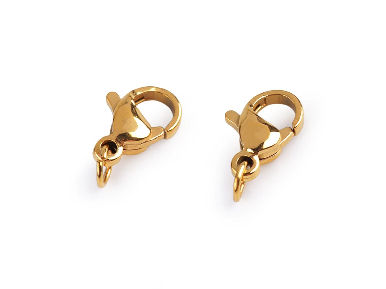 Rotaslietu karabīne ar nerūsējošā tērauda riņķi | 7×10 mm vai 7×12 mm| 2 gb.