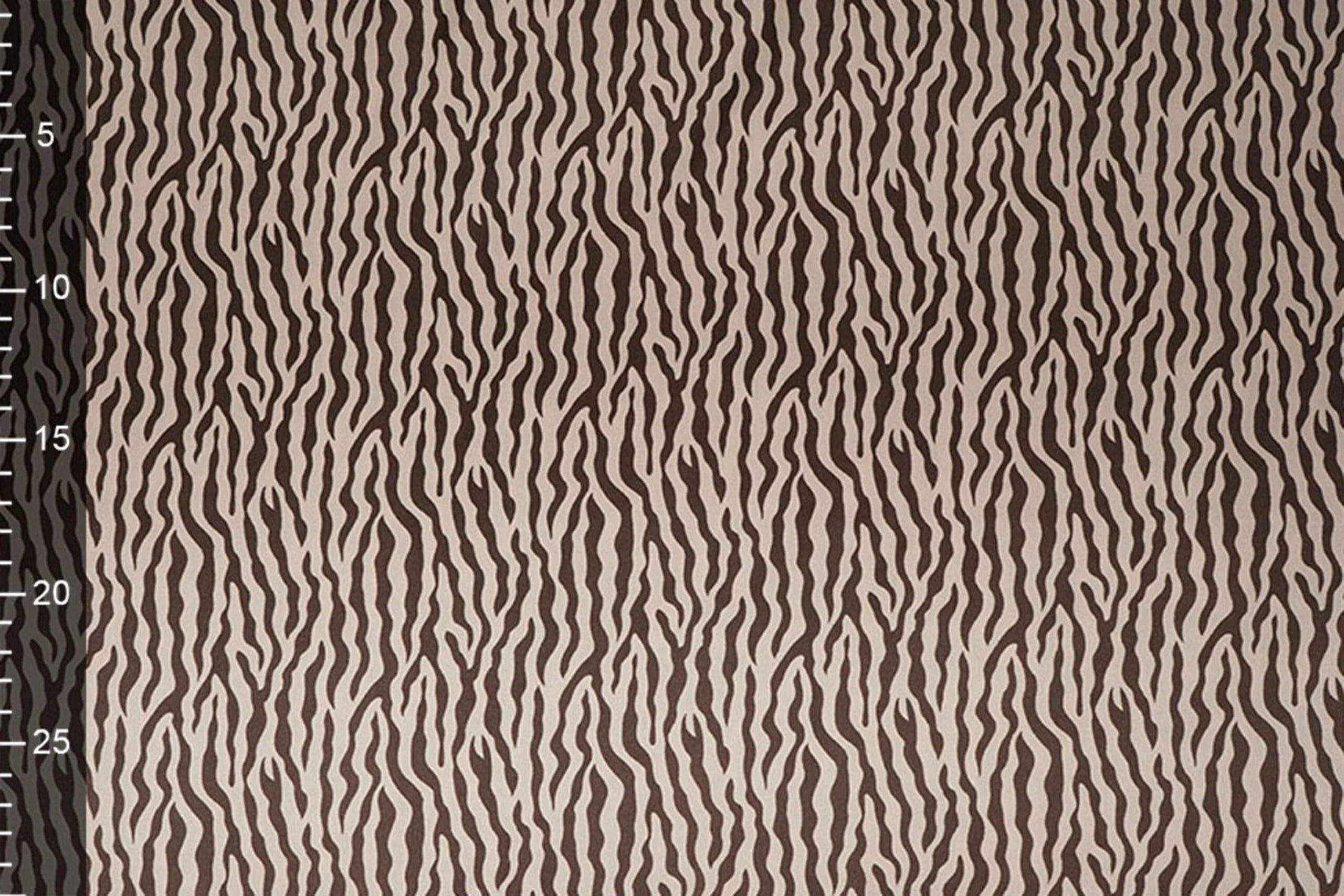 Satīns ar elastānu - zebra 80 g/m²