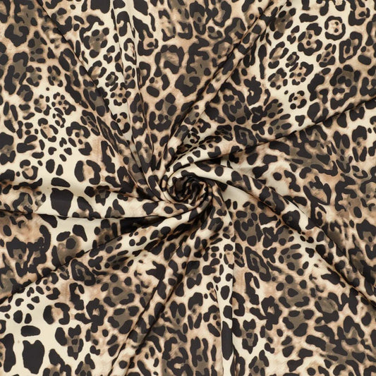 Satīns - leopards 165 g/m²