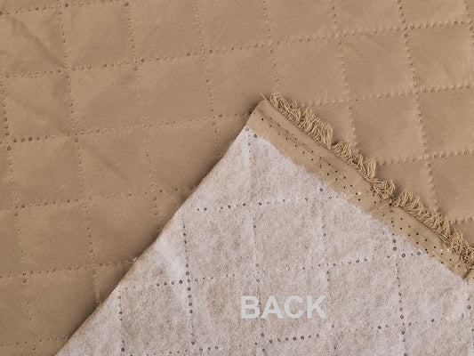 Attēls ar Siltinātā stepētā odere - pelēka 105 g/m² – pieejams Šarlotes audumi