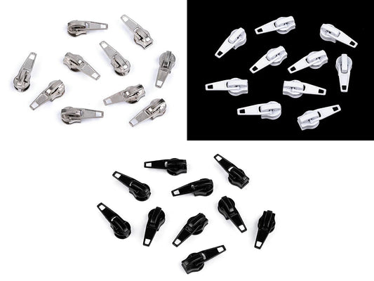 Attēls ar Slīdnis, kuģītis spirālveida rāvējslēdzējam Nr.5|dažādu toņu – pieejams Šarlotes audumi