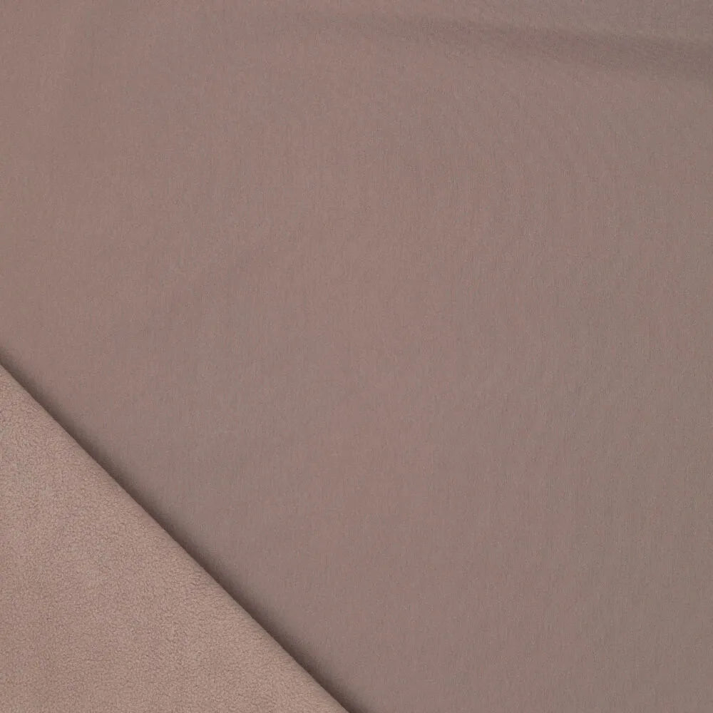 Softshell audums ar elastānu - šokolādes brūns 300 g/m²