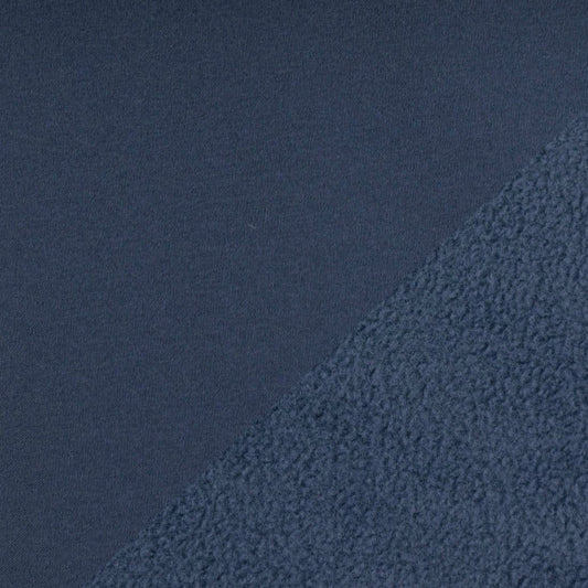 Attēls ar Softshell audums - dūmakaini džinsu zils 300 g/m² – pieejams Šarlotes audumi