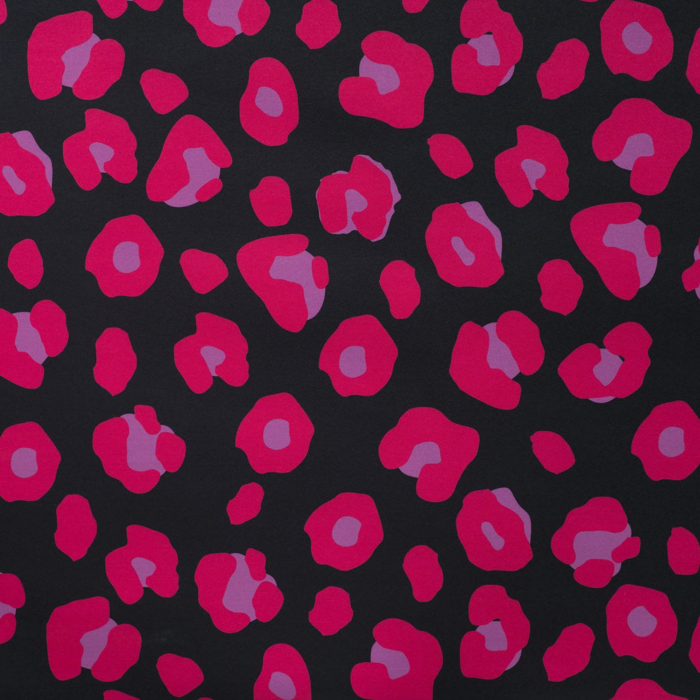Attēls ar Softshell audums - fuksijas leopards 310 g/m² – pieejams Šarlotes audumi