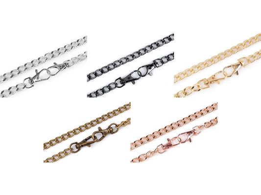 Somu ķēde ar karabīni, garums 120 cm | dažādu krāsu