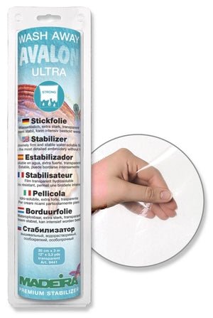 Stabilizators ūdenī šķīstošs stabilizators Madeira Avalon Ultra - 30 cm × 3 m