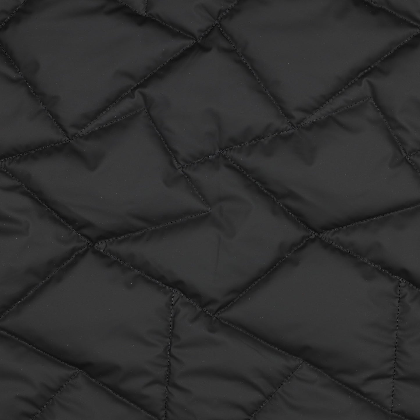 Stepēts vējjaku audums - melns 270 g/m²