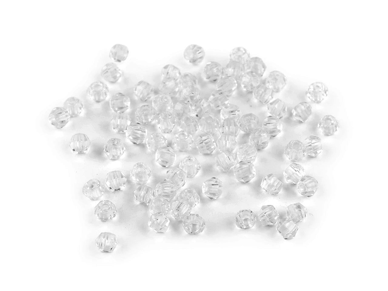 Image avec perles de verre Ø4 mm 5 g | tons variés – disponible chez Šarlotes audumi