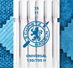 Šujmašinu adatas universālās SCHMETZ UNIVERSAL - Nr.75 (5gab.)