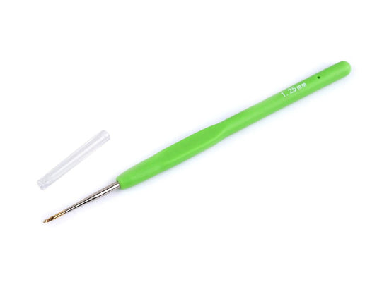 Tamboradata ar silikona rokturi - 1,25 mm 14 cm