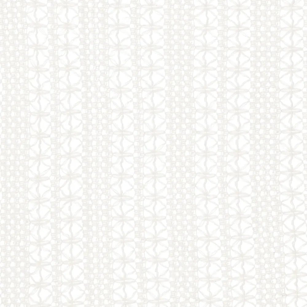 Tamborēts Mežģīņu audums - piena balts 230 g/m²