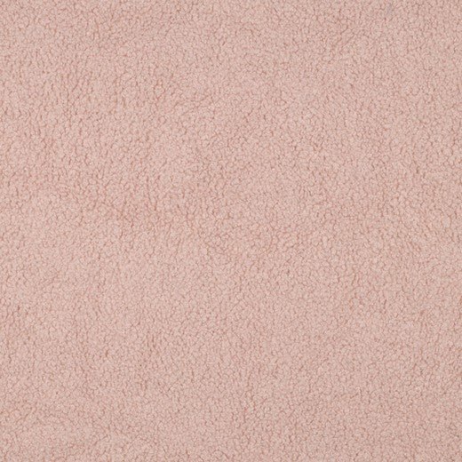 Teddy audums - maigi rozā 270 g/m²