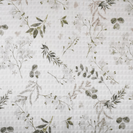 Attēls ar Vafeļaudums - lapiņas 230 g/m² – pieejams Šarlotes audumi