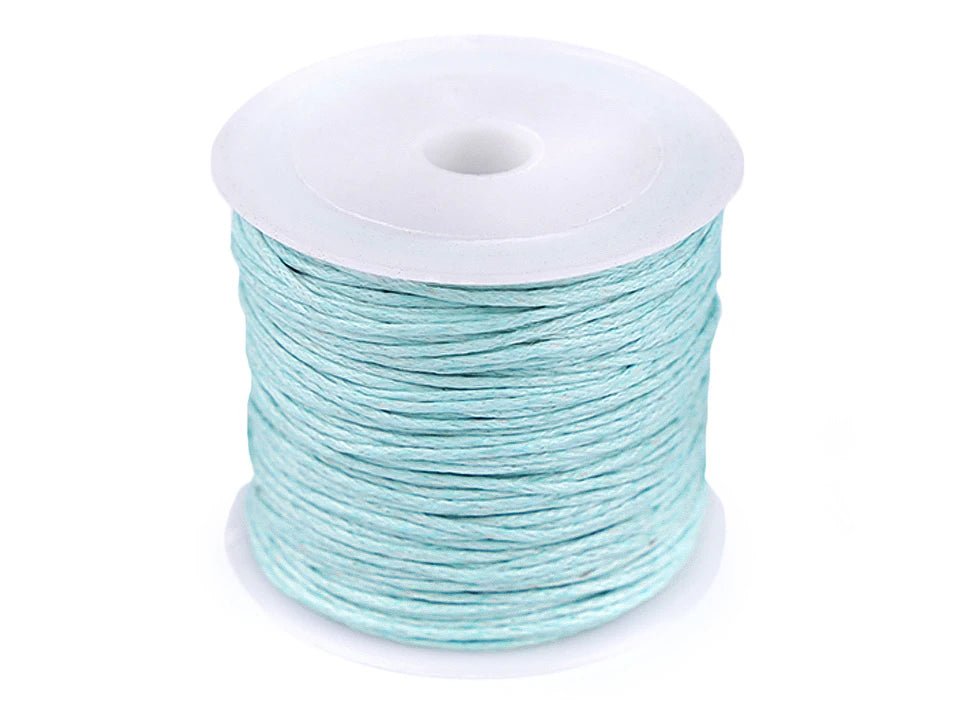 Vaskota kokvilnas aukla Ø 0,8 mm - debesu zila (25 m rullis)