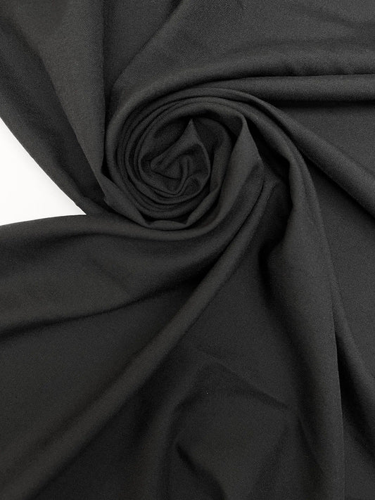 Vilnas audums - melns 220 g/m²