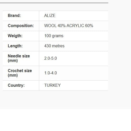 Vilnas Dzija Alize Angora Real 40 439 m 100 g - sviesta tonis #01