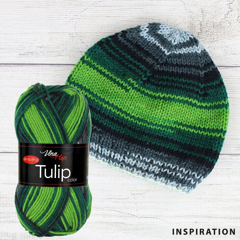 Siūlai Vlna Hep Tulip color- 100g / 170 m